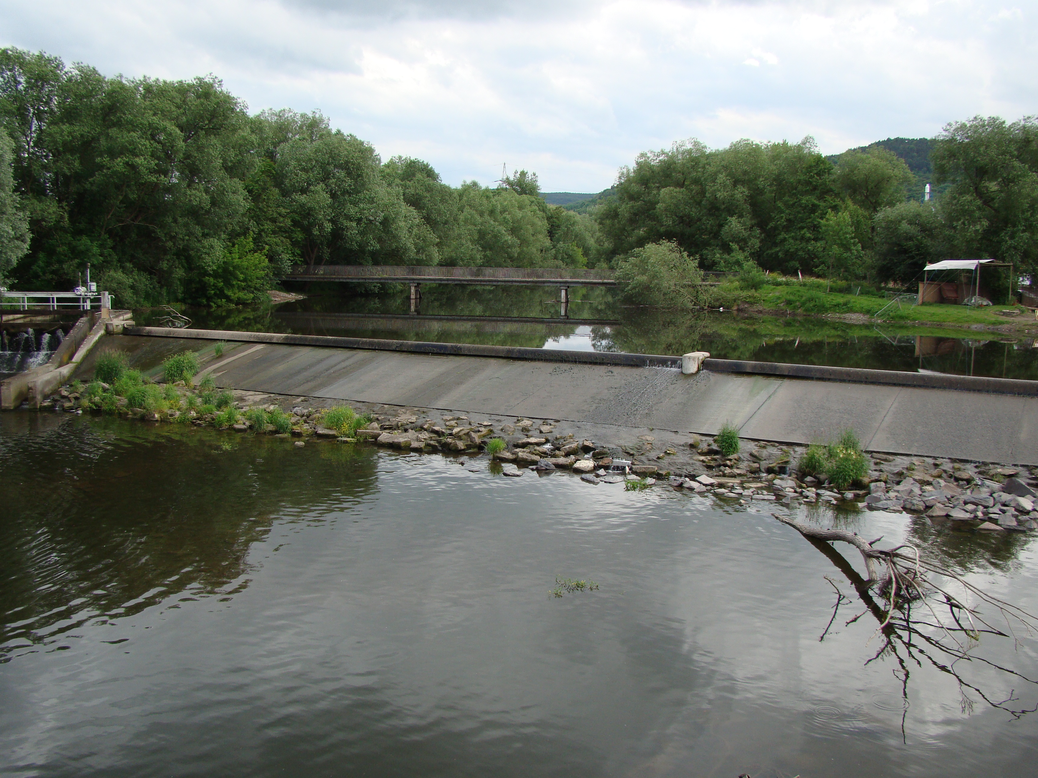 Burgauer Wehr ca.300m